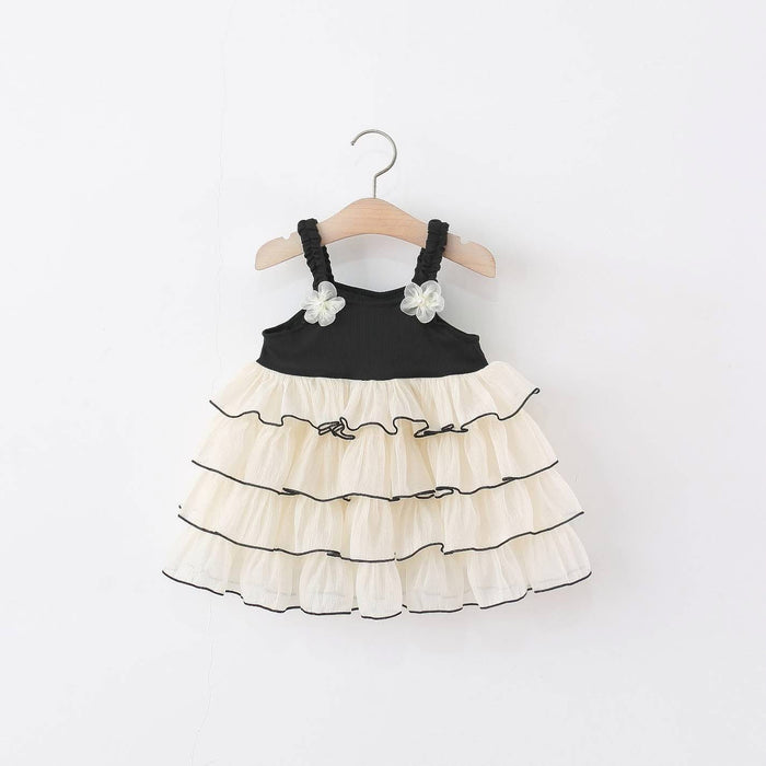 Baby Girl Layered Ruffle Dress